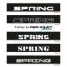 Windshield decal DACIA for Spring