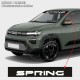 Windschutzscheibe aufkleber DACIA für Spring