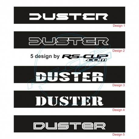 Windschutzscheibe aufkleber DACIA für Duster