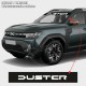 Windschutzscheibe aufkleber DACIA für Duster