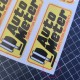 AUTO METER - Pack of 6 sticker decals for Alpine Renault and Renault Gordini