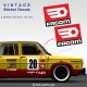 2 sticker decals FACOM for ALPINE RENAULT