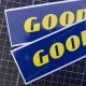 GOOD YEAR - 2 vintage sticker decals for ALPINE RENAULT