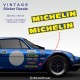 Lot de 2 stickers MICHELIN 32 cm pour ALPINE RENAULT et Renault Gordini
