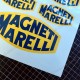 MAGNETI MARELLI design 4 - Pack of 6 sticker decals for Alpine Renault and Renault Gordini