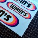 WYNN'S - Lot de 6 stickers pour Alpine Renault et Renault Gordini