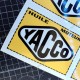 YACCO 70's - 4 vintage sticker decals for ALPINE RENAULT