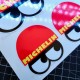 5 vintage sticker decals MICHELIN for ALPINE RENAULT