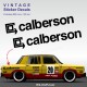 CALBERSON sticker decal 80 cm for R8 R12 R5 Turbo