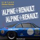 2 race number plate decal TYPE 1 for ALPINE RENAULT