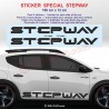 STEPWAY - Side skirt sticker decals for Dacia - Set of 2 stickers