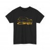 CLIO 3 RS silhouette Men Tshirt black and gold C3RS