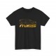 MEGANE 16s COUPE silhouette Männer T-Shirt Schwarz und golden metal M16S