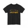 MEGANE 2 RS silhouette Men Tshirt black and gold M2RS