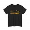 MEGANE 2 RS silhouette Männer T-Shirt Schwarz und golden metal M2RS