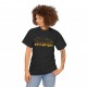 MEGANE 4 RS silhouette Men Tshirt black and gold M4RS