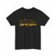 SPIDER Renault silhouette Men Tshirt black and gold