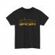 SPIDER Renault silhouette Men Tshirt black and gold