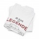 Männer T-Shirt silhouette Renault 8 Gordini JE SUIS UNE LEGENDE