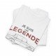 Männer T-Shirt silhouette Renault 8 Gordini JE SUIS UNE LEGENDE