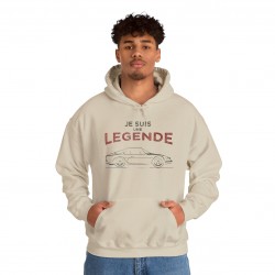 JE SUIS UNE LEGENDE A110 Berlinette silhouette Men Hoodie ALPINE RENAULT