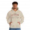 A110 Berlinette JE SUIS UNE LEGENDE hoodie homme silhouette ALPINE RENAULT A110