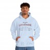 Renault 8 Gordini JE SUIS UNE LEGENDE silhouette Men Hoodie