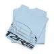 Tshirt homme TWINGO 2 RS RENAULT SPORT bleu et blanc