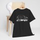Männer T-Shirt CLIO 3 RS RENAULT SPORT schwarz und weiss