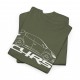 Men Tshirt CLIO 4 RS Renault Sport Black white