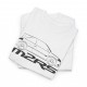 Tshirt homme MEGANE 2 RS RENAULT SPORT noir et blanc