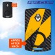 Sticker Clé 4 boutons RENAULT SPORT CARBONE et LOGO RS DESIGN