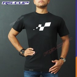 Männer T-Shirt inspiriert von RENAULT SPORT schwarz und weiß