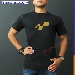 Männer T-Shirt inspiriert von RENAULT SPORT schwarz und golden
