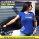Men Tshirt  ALPINE A110 PURE LEGENDE PREMIERE EDITION Blue and white