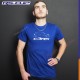 Männer T-Shirt CLIO 3 RS RENAULT SPORT blau und weiss
