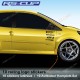 Sticker pack 10 logo RENAULT SPORT MICHELIN RS-CUP ELF pour Clio Twingo Megane Captur