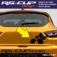 Kofferraum Aufkleber RSi RENAULT SPORT für Twingo Clio Megane Captur