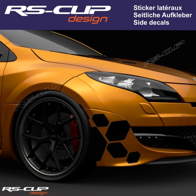 Stoßstange Aufkleber pack RSi RENAULT SPORT für Twingo Clio Megane Captur