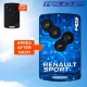 Sticker for 4 buttons Key RENAULT SPORT RS Blue look
