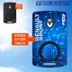 Sticker for 4 buttons Key RENAULT SPORT RS Blue look