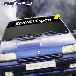 Windschutzscheibe aufkleber RENAULT SPORT logo vintage