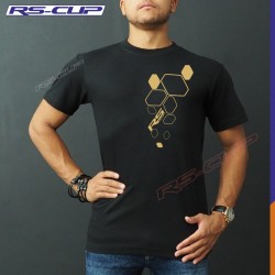 Männer T-Shirt RS-CUP RENAULT SPORT schwarz und golden