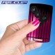 Sticker for 4 buttons Key RENAULT SPORT black and pink