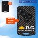 Sticker for 4 buttons Key  RS PERFORMANCE RENAULT SPORT carbon look