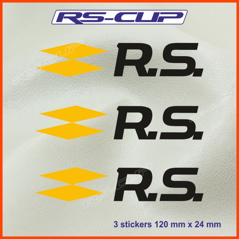 Sticker coque de carte Renault Sport - RS-CUP by XL-SHOPS