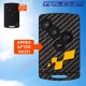 Sticker for 4 buttons Key RENAULT SPORT carbon look and yellow logo