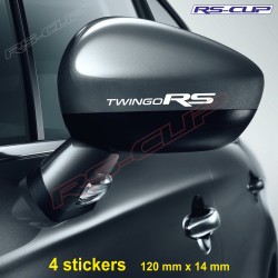 4 sticker TWINGO RS