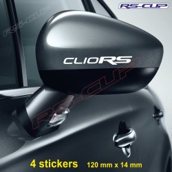 4 decals CLIO RS