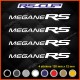 4 decals MEGANE RS